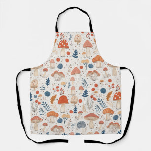 Fall Mushroom Harvest Apron