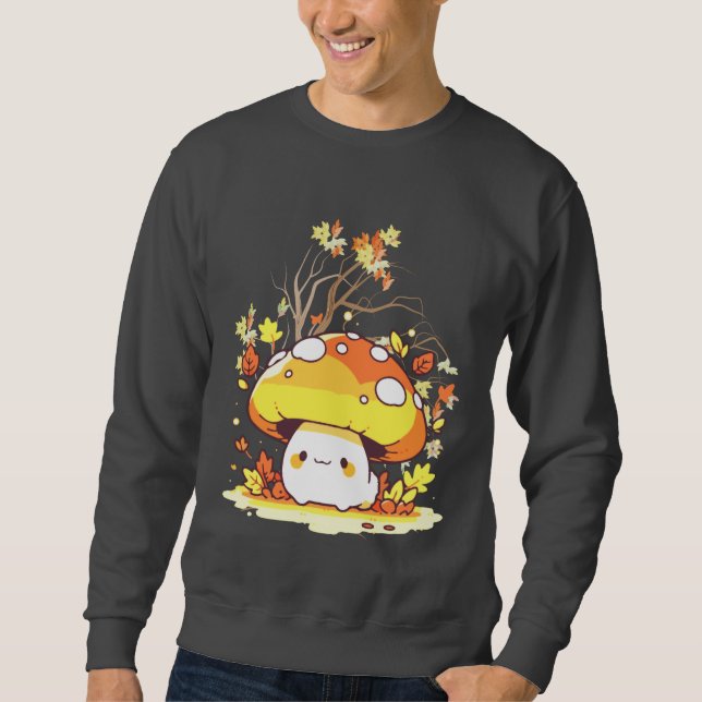 Fall mushroom sweatshirt (Front)