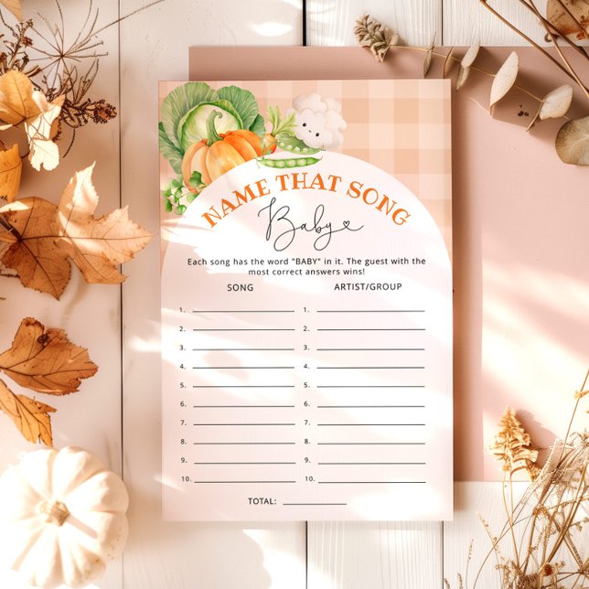 Fall Name that song baby Locally grown pumpkin (Creator Uploaded)