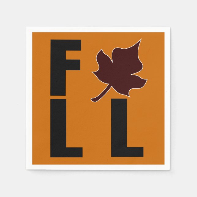 fall napkin (Front)