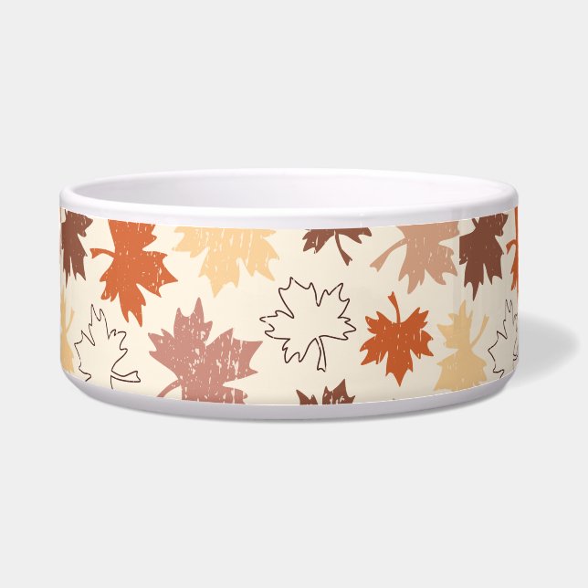 Fall nature, autumn maple leaf thanksgiving's day (Front)