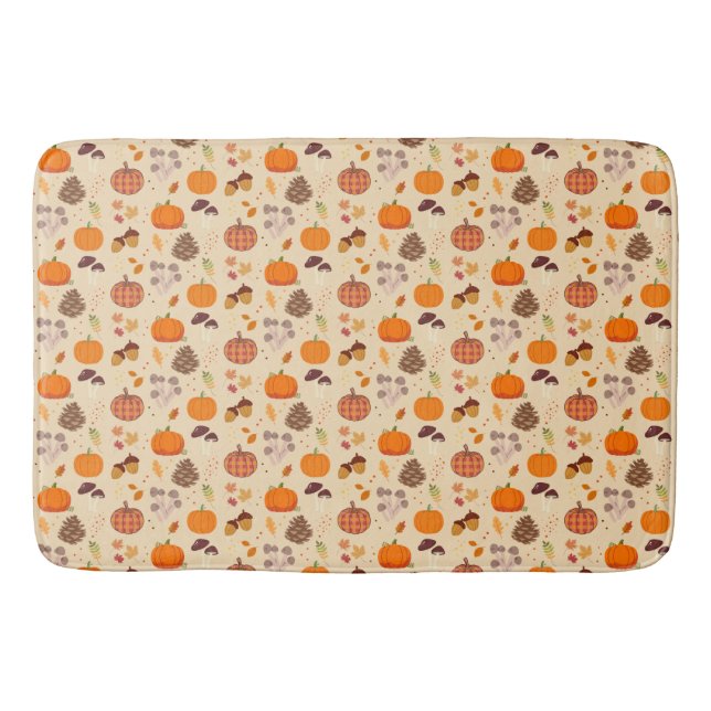  Fall Nature Bath Mat (Front)