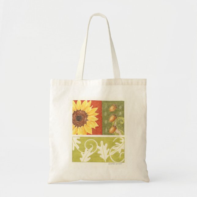 Fall Nature Collage Tote Bag (Front)