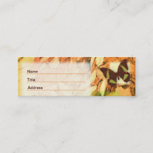 Fall Nature Mini Business Card