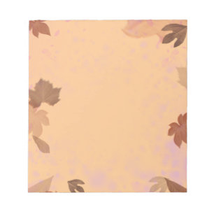 Fall Notepad