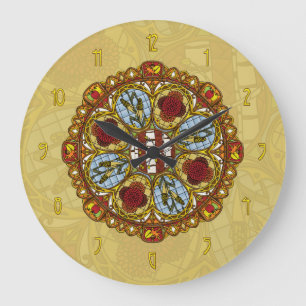 Fall Nouveau Clock