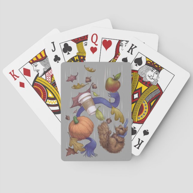 Fall, Of Course Playing Cards (Back)