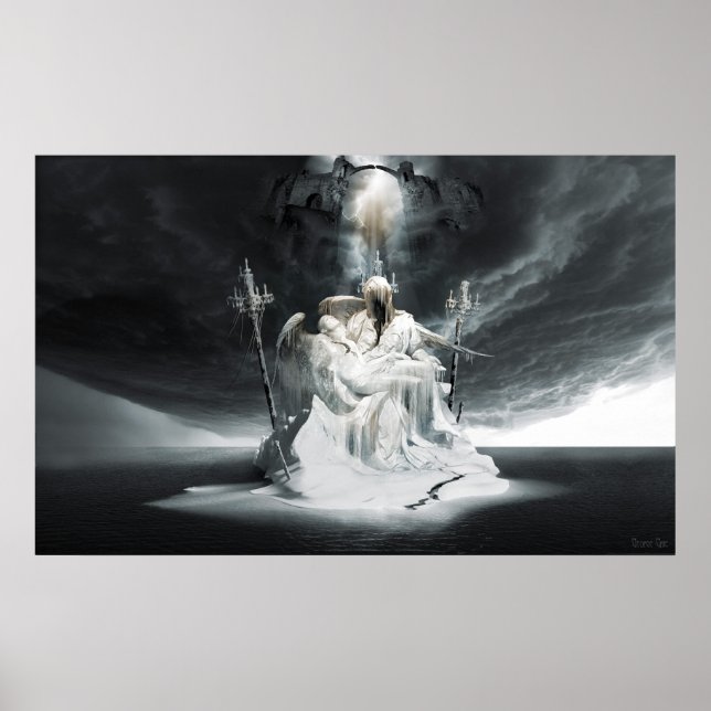 Fall of Lucifer Pieta Poster (Front)