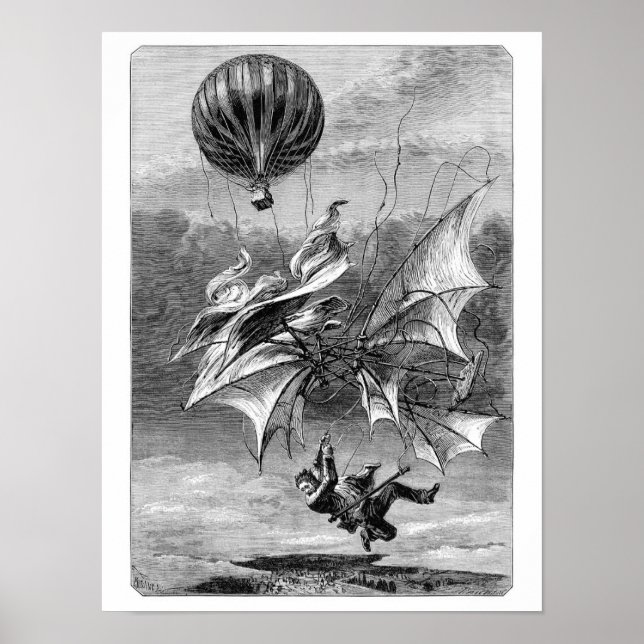 Fall of the Flying Man Poster (Front)