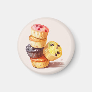 Fall of the Muffin Tower Magnet