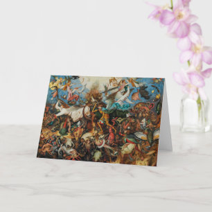 Fall of the Rebel Angels Pieter Bruegel, Elder Card