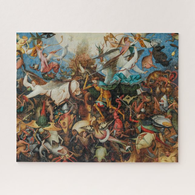 Fall of the Rebel Angels | Pieter Bruegel, Elder | Jigsaw Puzzle (Horizontal)