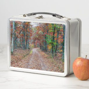 Fall On The Dirt Road new Metal Lunch Box