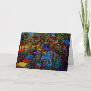 Fall On the Riverwalk Card