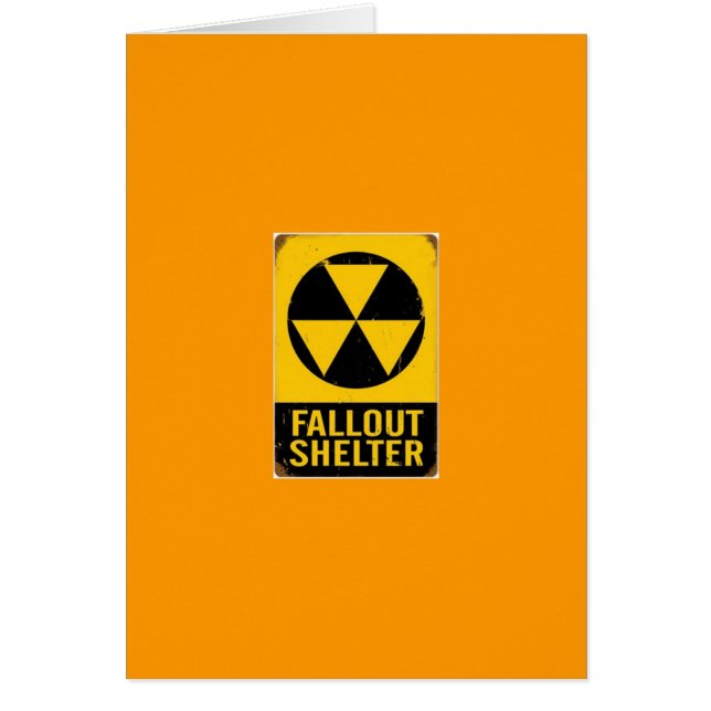 FALL OUT SHELTER (Front)