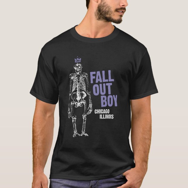 Fall Out Skeleton King T-Shirt (Front)