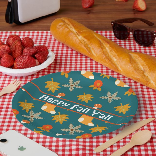 Fall Paper Plate (Picnic)