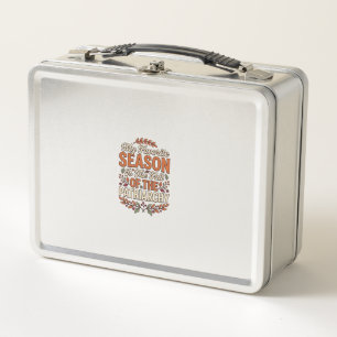 Fall Patriarchy Vintage Feminist Autumn Shirt Desi Metal Lunch Box