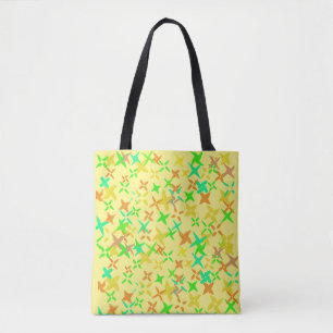 Fall patten tote bag