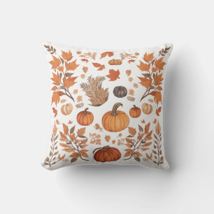 Fall pattern design cushion