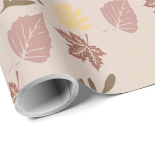 Fall Pattern Gift Wrapping Paper