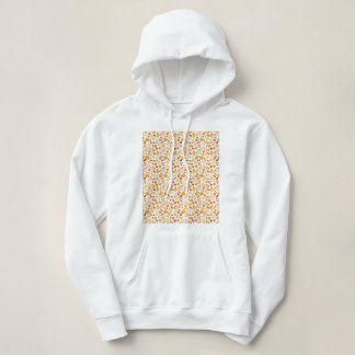 Fall Pattern with Pumpkins, Leaves:Autumn Elegance Hoodie