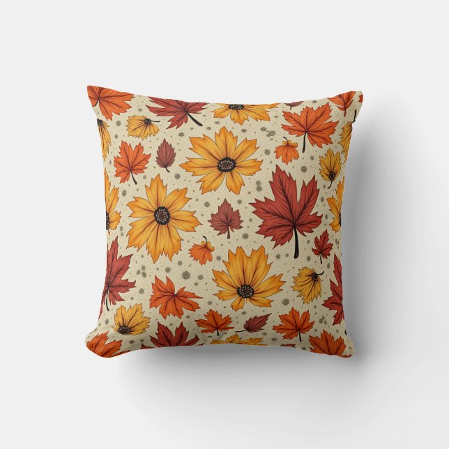 fall pillow cushion (Front)