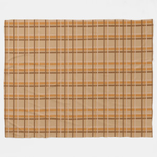 Fall Plaid Fleece Blanket