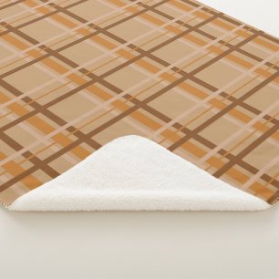 Fall Plaid Sherpa Blanket