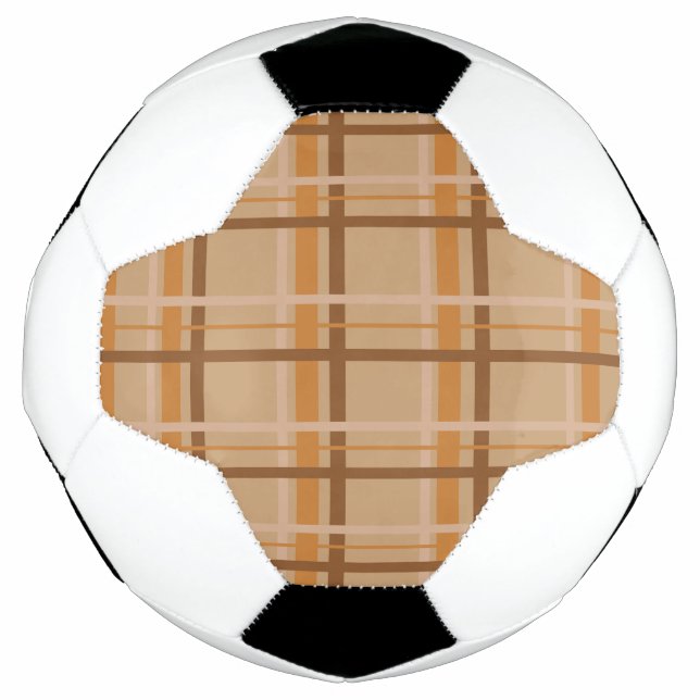 Fall Plaid Soccer Ball (Front)