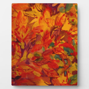 Fall Plaque