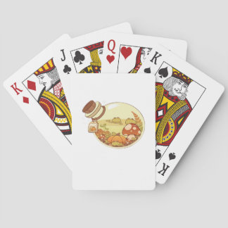 Fall Potion With Froggies Classic Playing Cards