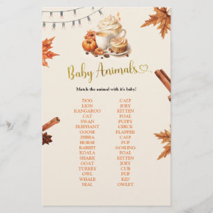 Fall Pumpkin Baby Animals Games