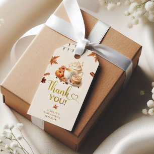 Fall Pumpkin Baby Shower Gift Tag