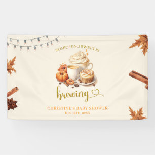 Fall Pumpkin Baby Shower Large Banner