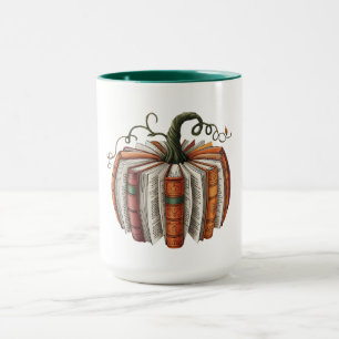 Fall Pumpkin Book Lover Booktok Halloween Mug