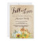 Fall Pumpkin Bridal Shower invitation