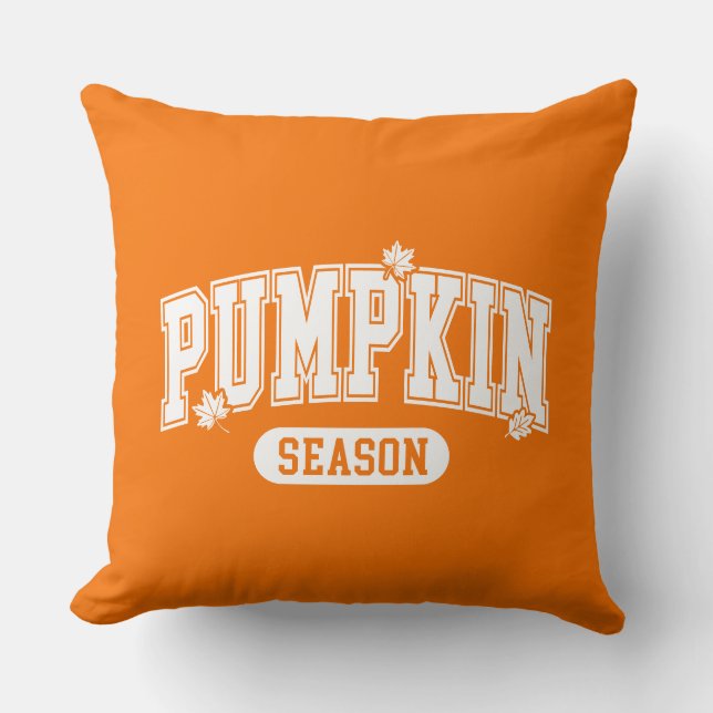 Fall Pumpkin  Cushion (Front)