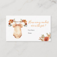 Fall Pumpkin Floral Baby Clothes How Many Candies