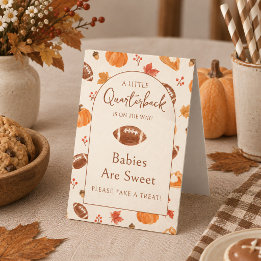 Fall Pumpkin Football Boy Quarterback Treat