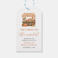 Fall Pumpkin Fresh Off the Market Bridal Shower