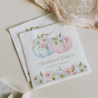 Fall Pumpkin Gender Reveal Baby Shower