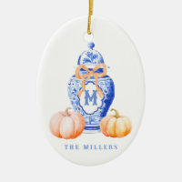 Fall Pumpkin | Ginger Jar Monogram