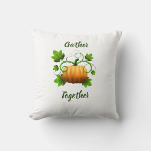 Fall Pumpkin Home Decor Cushion