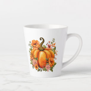 Fall Pumpkin  Latte Mug
