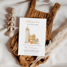 Fall Pumpkin Neutral Nursery Baby Shower