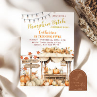Fall Pumpkin Patch Birthday Bash