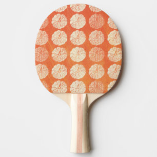 Fall Pumpkin Pattern Ping Pong Paddle