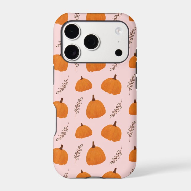 Fall Pumpkin Pattern Pink (Back)