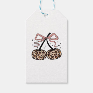Fall Pumpkin, Pumpkin Cherries, Leopard Pumpkin, P Gift Tags